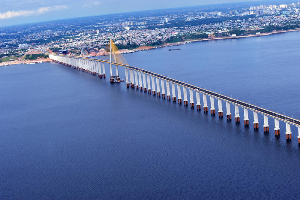 Foto da ponte Rio Negro