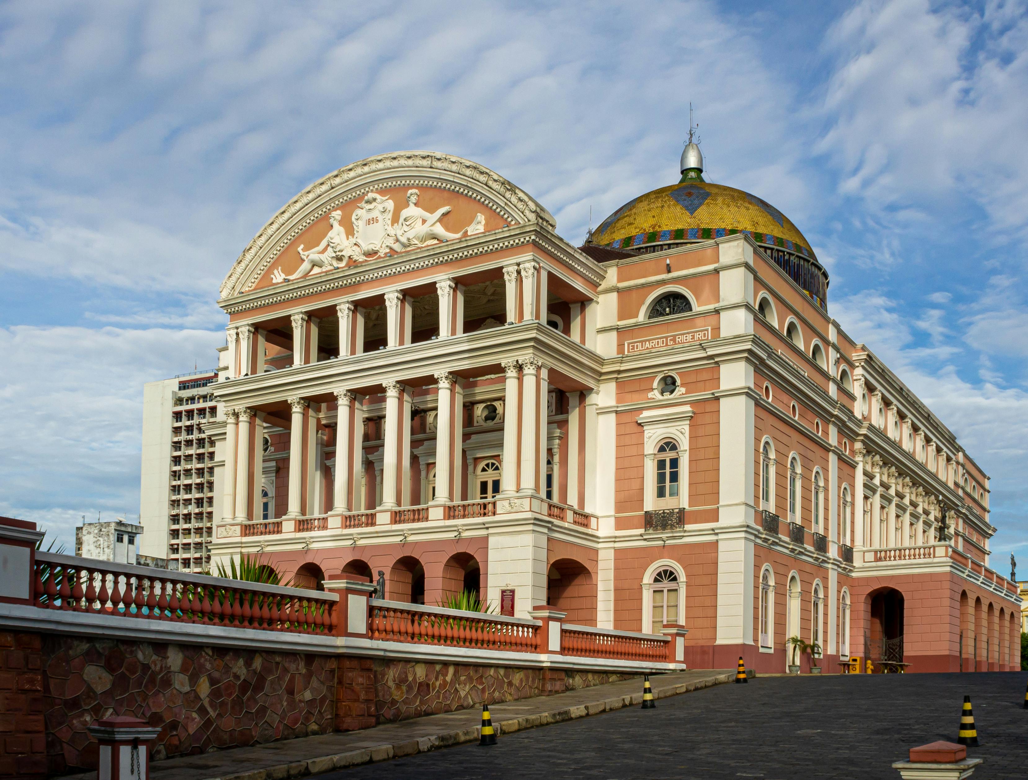 Foto do teatro amazonas